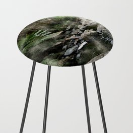 Riverbed Watercolour Counter Stool