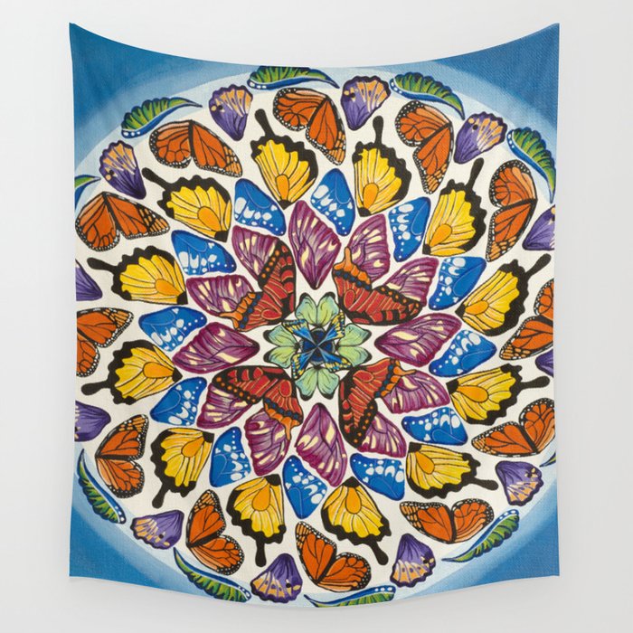 Butterflies Wall Tapestry