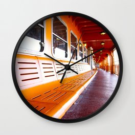 Staten Island Ferry Wall Clock | Vintage, Pattern, Architecture 