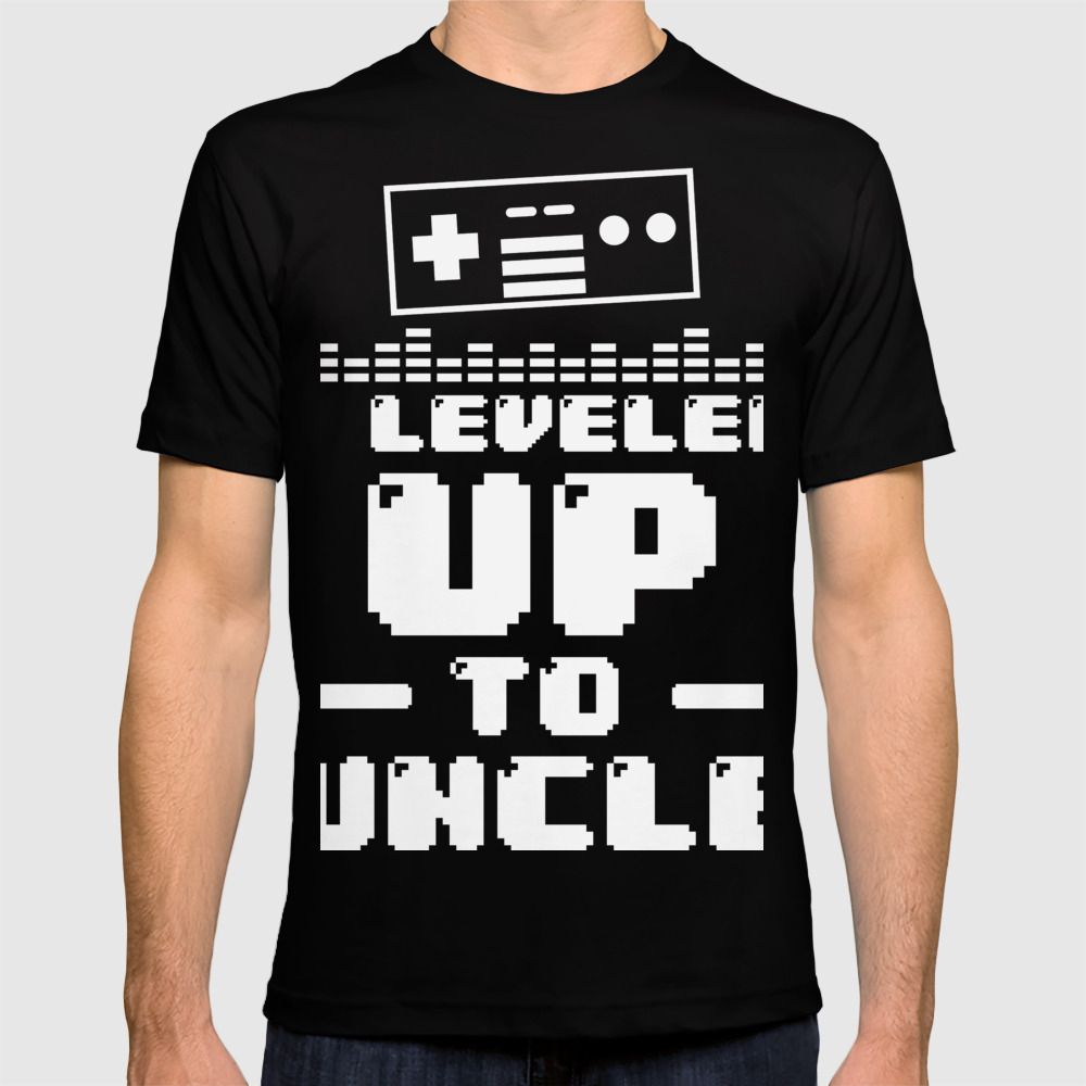 New Uncle Tees Leveled Up Uncle Tshirts Leveled Up to UNCLE Short Sleeve Tee