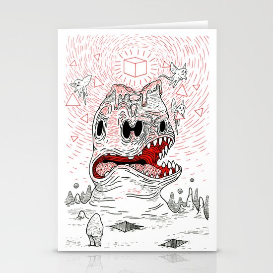 Triangles Are Tasty Stationery Cards