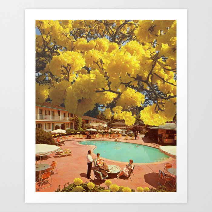Hot Town Summer In The City Art Print By Iriewata Society6
