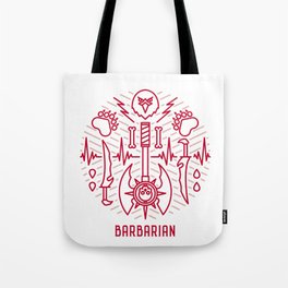 Barbarian Emblem Tote Bag