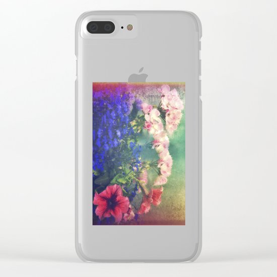 Flowers of my joy Clear iPhone Case