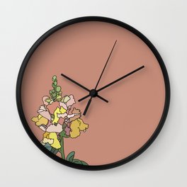 Snapdragon Wall Clock