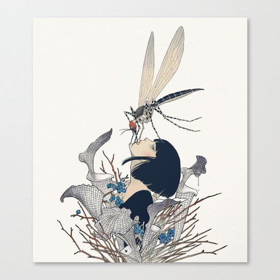 Entomophagy #1 Canvas Print