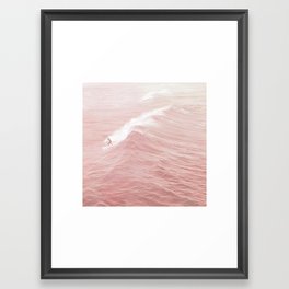 Catch a Wave Framed Art Print