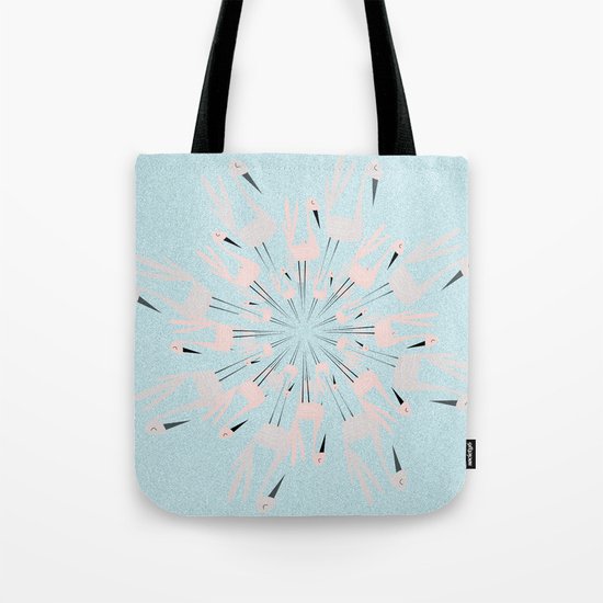 dancing with swans Tote Bag