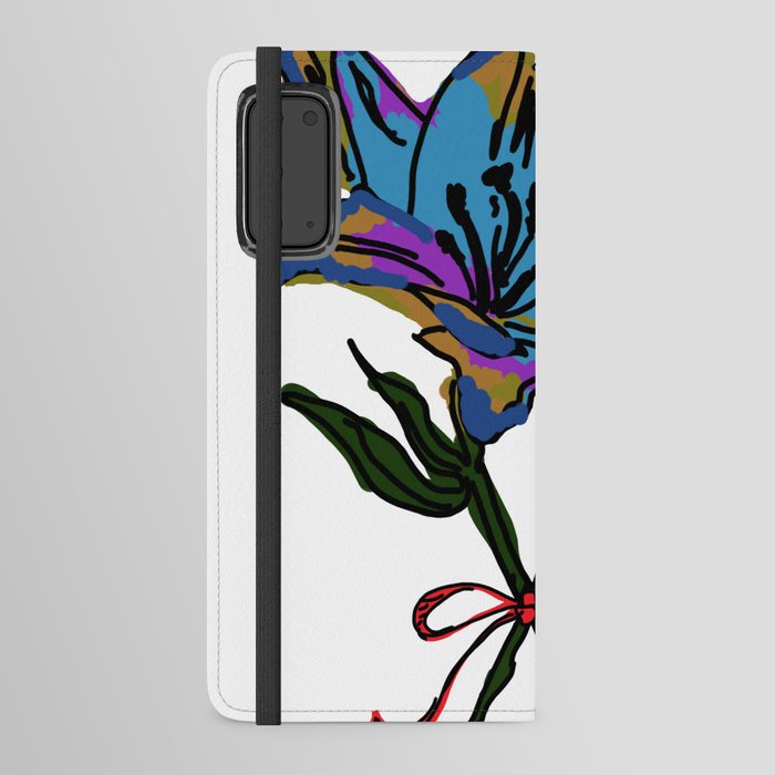 Colorful Lilly Bouquet Android Wallet Case