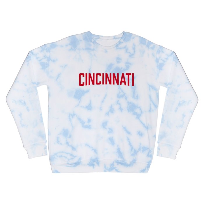 Cincinnati - Red Crewneck Sweatshirt