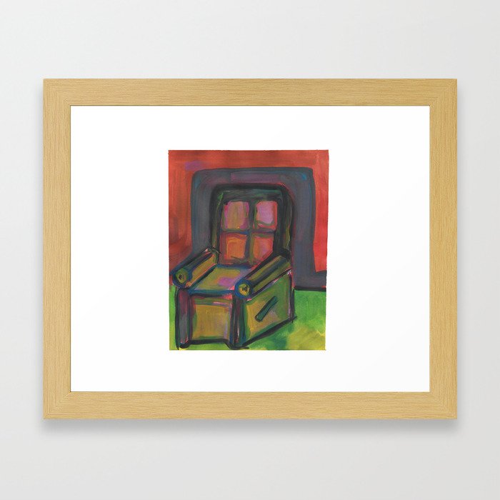 armchair Framed Art Print