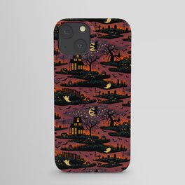 Halloween Night - Bonfire Glow iPhone Case