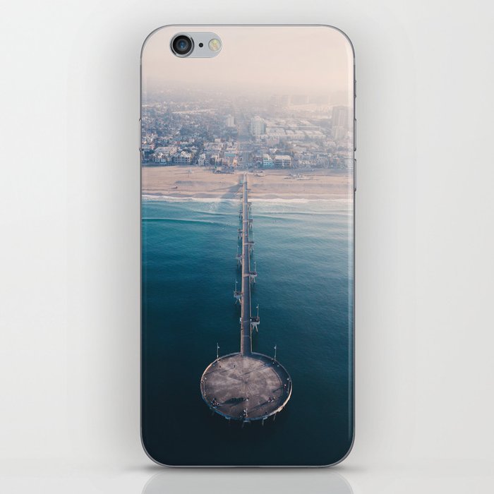 From Above | Venice Beach pier, California iPhone Skin