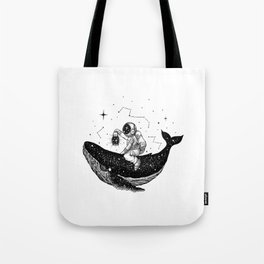 Space whale Tote Bag