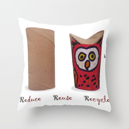 3R Throw Pillow