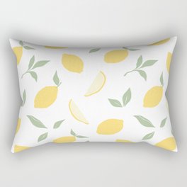 Fresh summer lemons. Rectangular Pillow