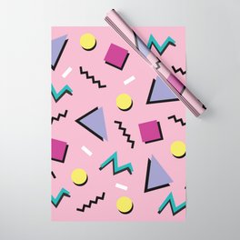 Memphis pattern 75 - 80s / 90s Retro Wrapping Paper