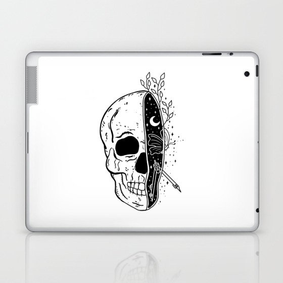 Skull and Science Laptop & iPad Skin