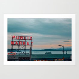 Seattle Art Print