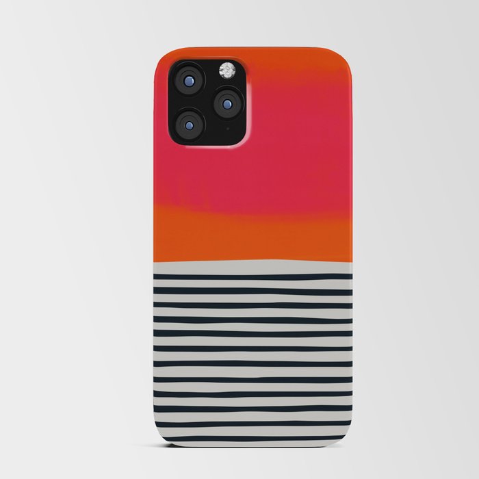 Sunset Ripples iPhone Card Case