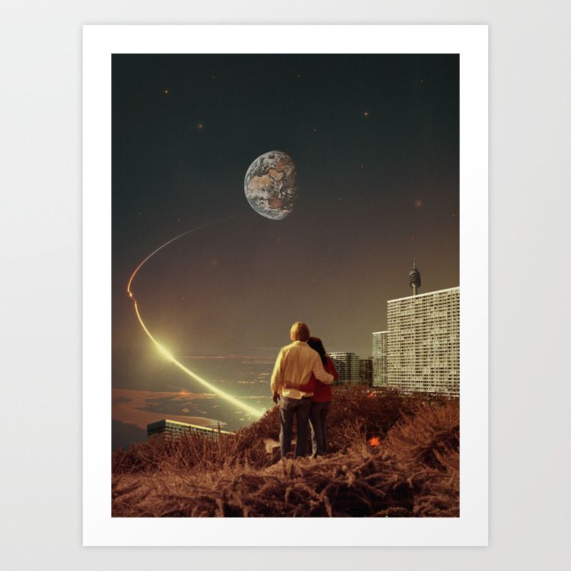 We Used To Live There, Too Art Print by Frankmoth