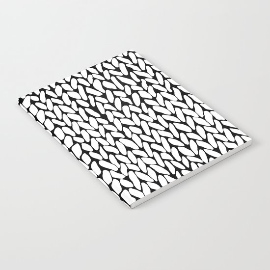 Hand Knitted Loops Notebook