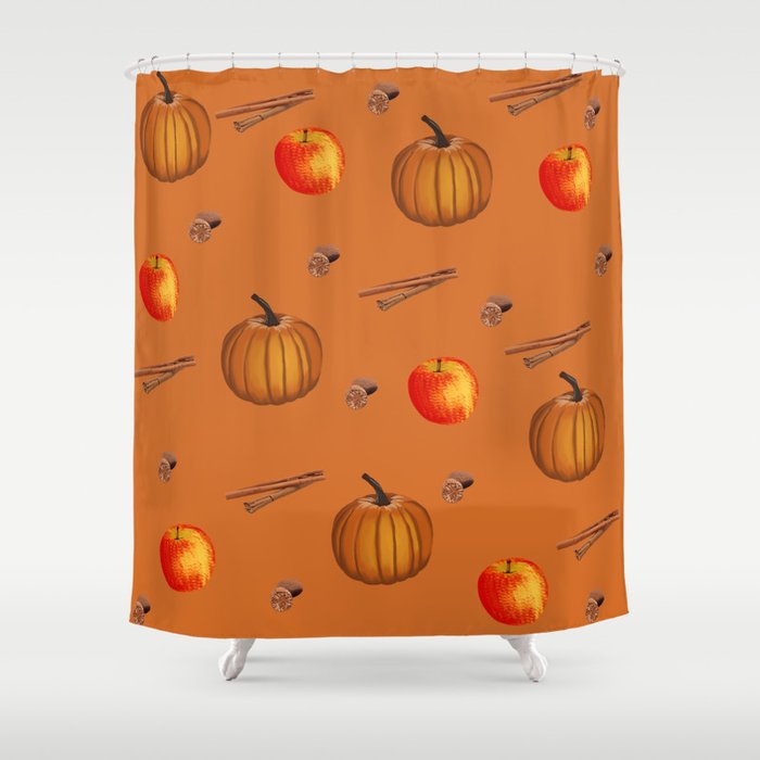 Fall Spice Shower Curtain