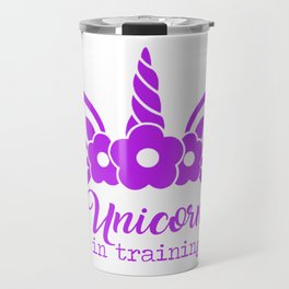 Unicorn in Training Travel Mug