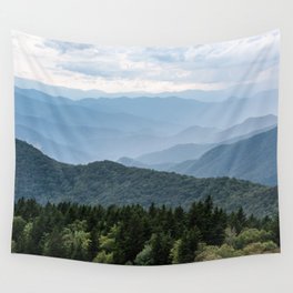 Smoky Mountain National Park -  Summer Adventure Wall Tapestry