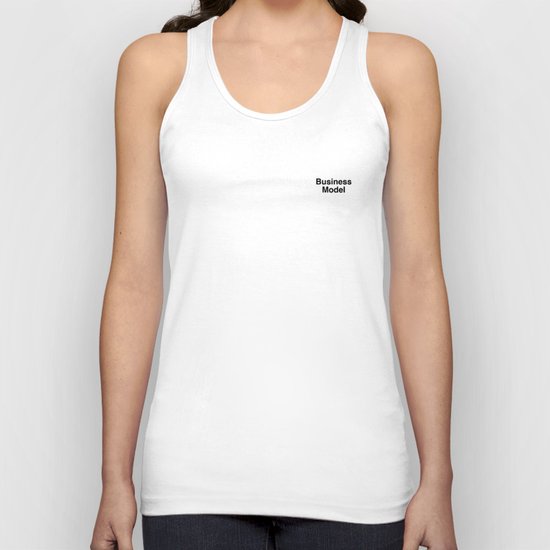 Business Model Unisex Tank Top