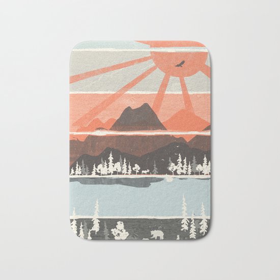 Morning by Bear River... Bath Mat
