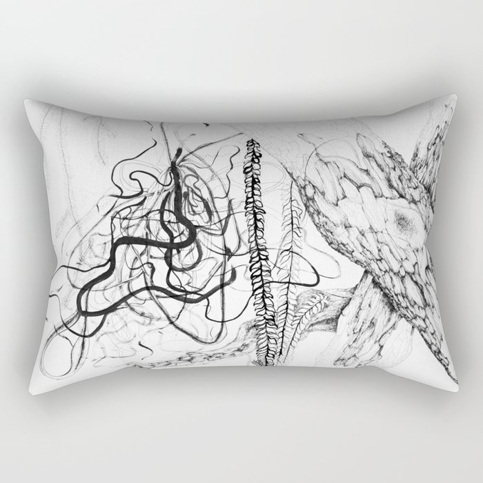 Abstract tree Rectangular Pillow