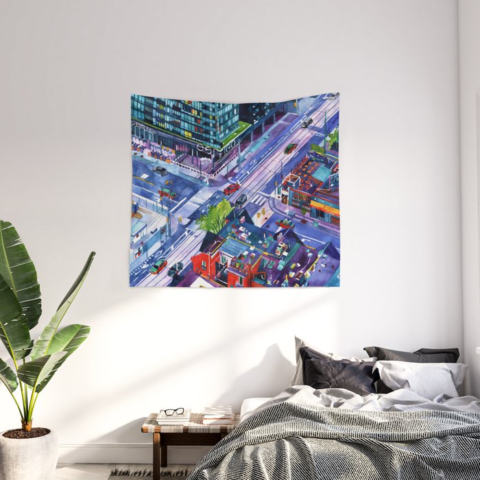 Canada Wall Tapestries Society6
