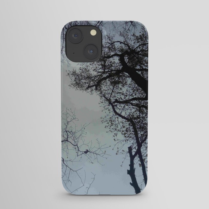 Sky and tree 4 iPhone Case