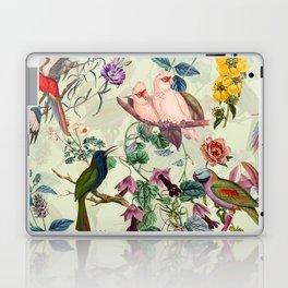 Floral and Birds VIII Laptop Skin