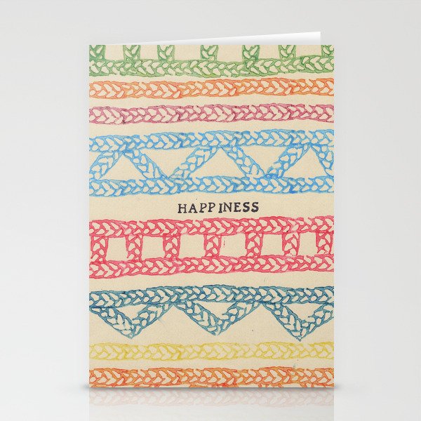 HAPPINESS ELM THE PERSON Stationery Cards