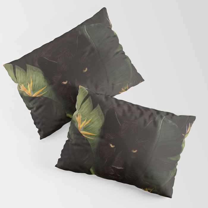 Hello Panther! Pillow Sham