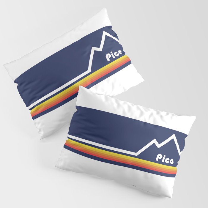 Pico Mountain Vermont Pillow Sham