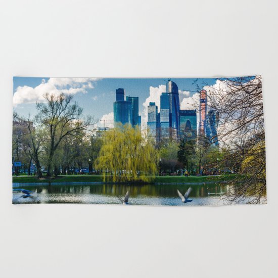 Skyline Beach Towel