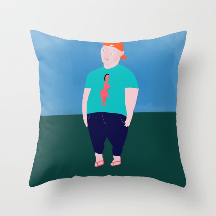 joe Throw Pillow