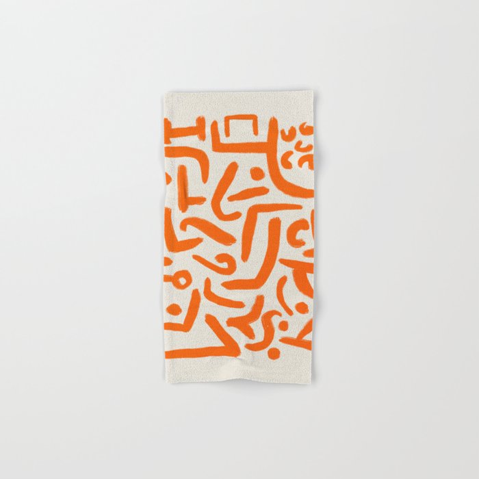 Klee's Strokes Hand & Bath Towel