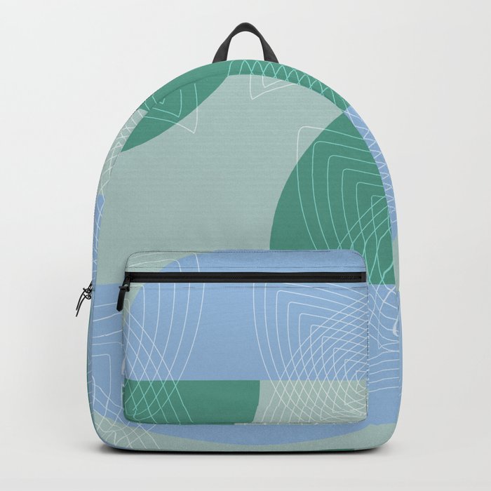 Color Block Abstract 1_c5 Backpack