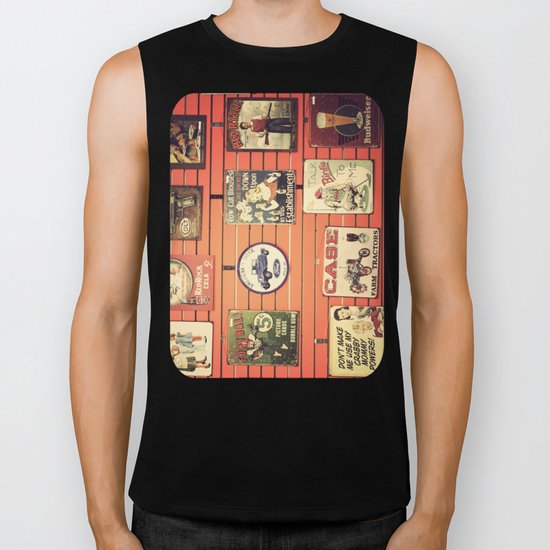Vintage Signs Biker Tank