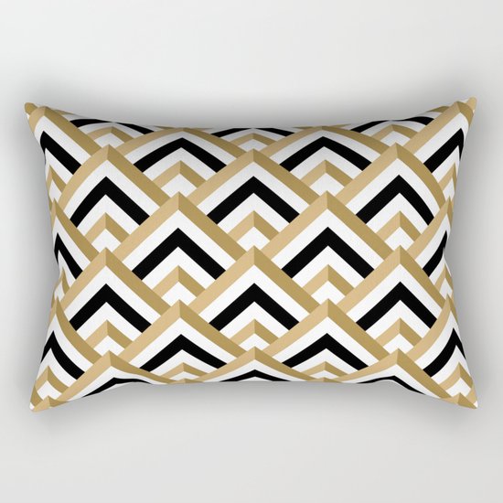 hill pattern Rectangular Pillow