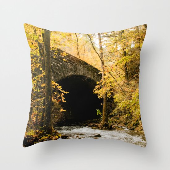Stone Bridge Throw Pillow