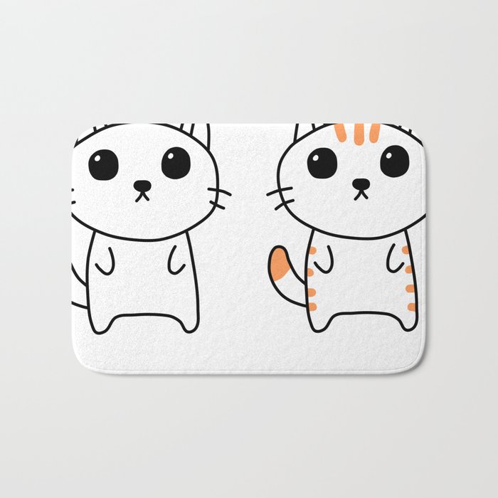 How To Draw A Realistic Cat Bath Mat By Oneweirddude Society6