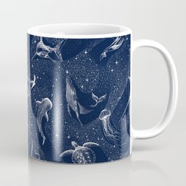 Cosmic Ocean Pattern Coffee Mug
