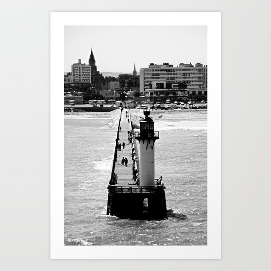 Calais Lighthouse Art Print