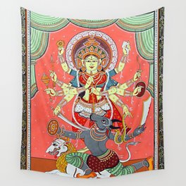 Hindu Durga 5 Wall Tapestry