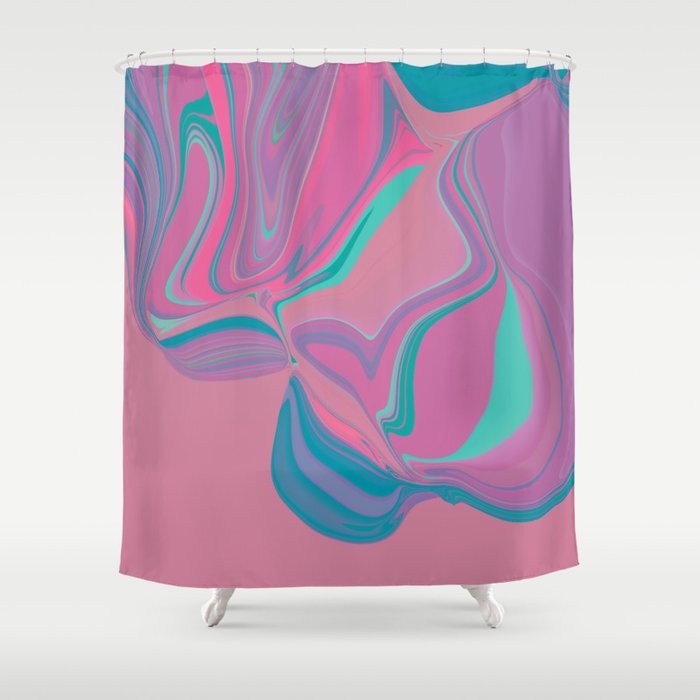 Candy Marble Chewing Gum Fantasy Shower Curtain By Marsmensch Society6